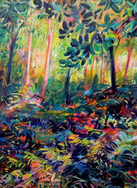 The Healing Power of Nature's Embrace_Acrylics on canvas, framed_93 x 123 cm_$2500.jpg